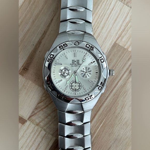 Calvin Hill Limited Edition Men’s Watch Stainless Bracelet and Dial - Picture 4 of 12